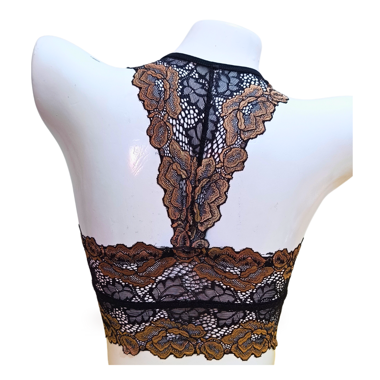 Delicate Daisy Lace Corset Bralette - The Whispers Wear