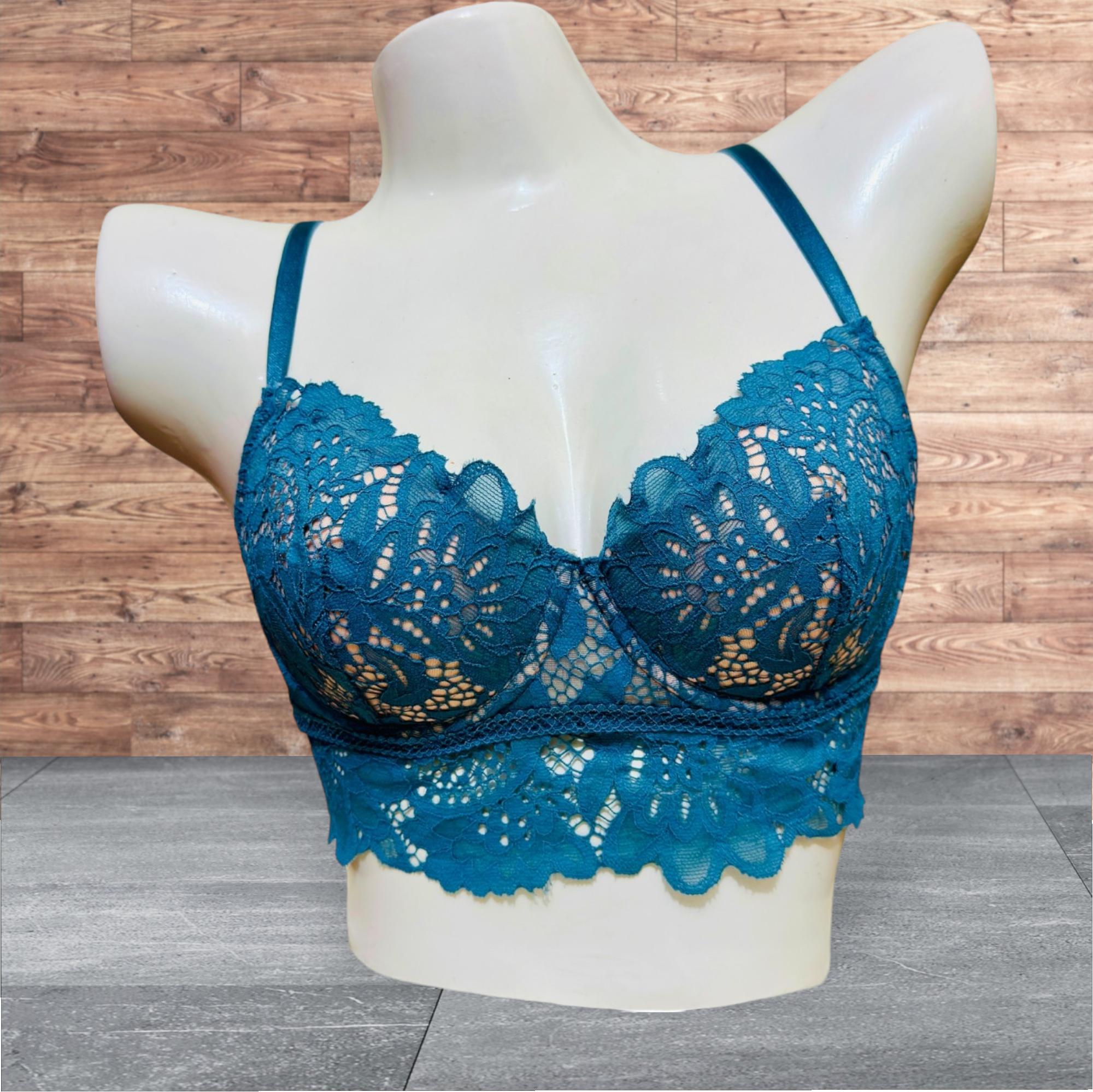 Longline Lace Bra for Silhouette and Support